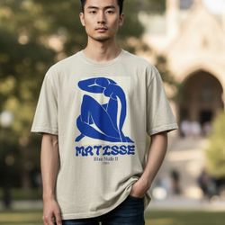 NEW Matisse Blue Nude 1952 Men’s T-shirt Size XL  NWT