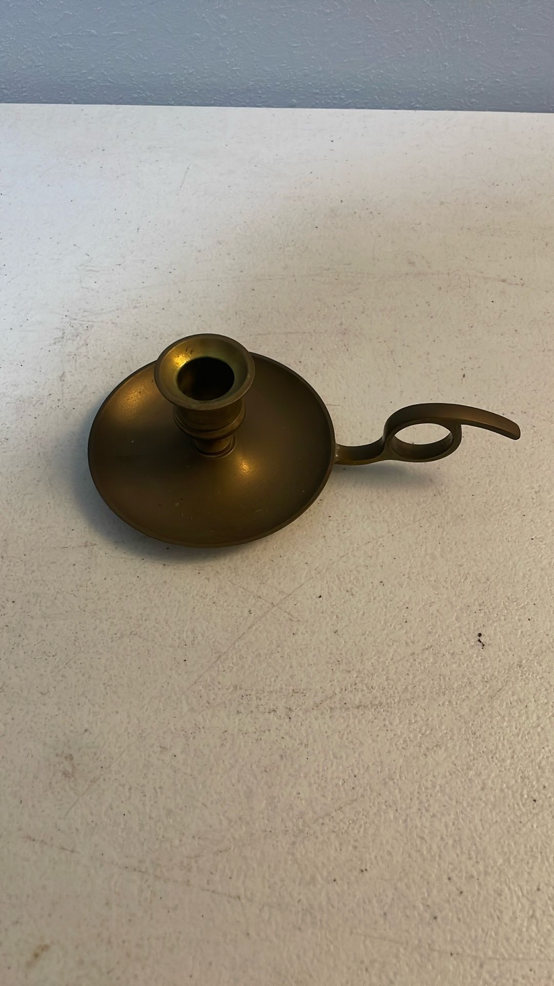 brass candle holder