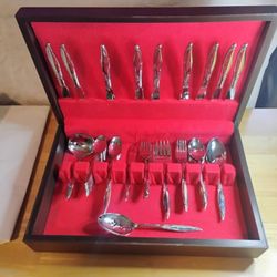 Vintage Kenwood Stainless Steel Rose Silver Ware 