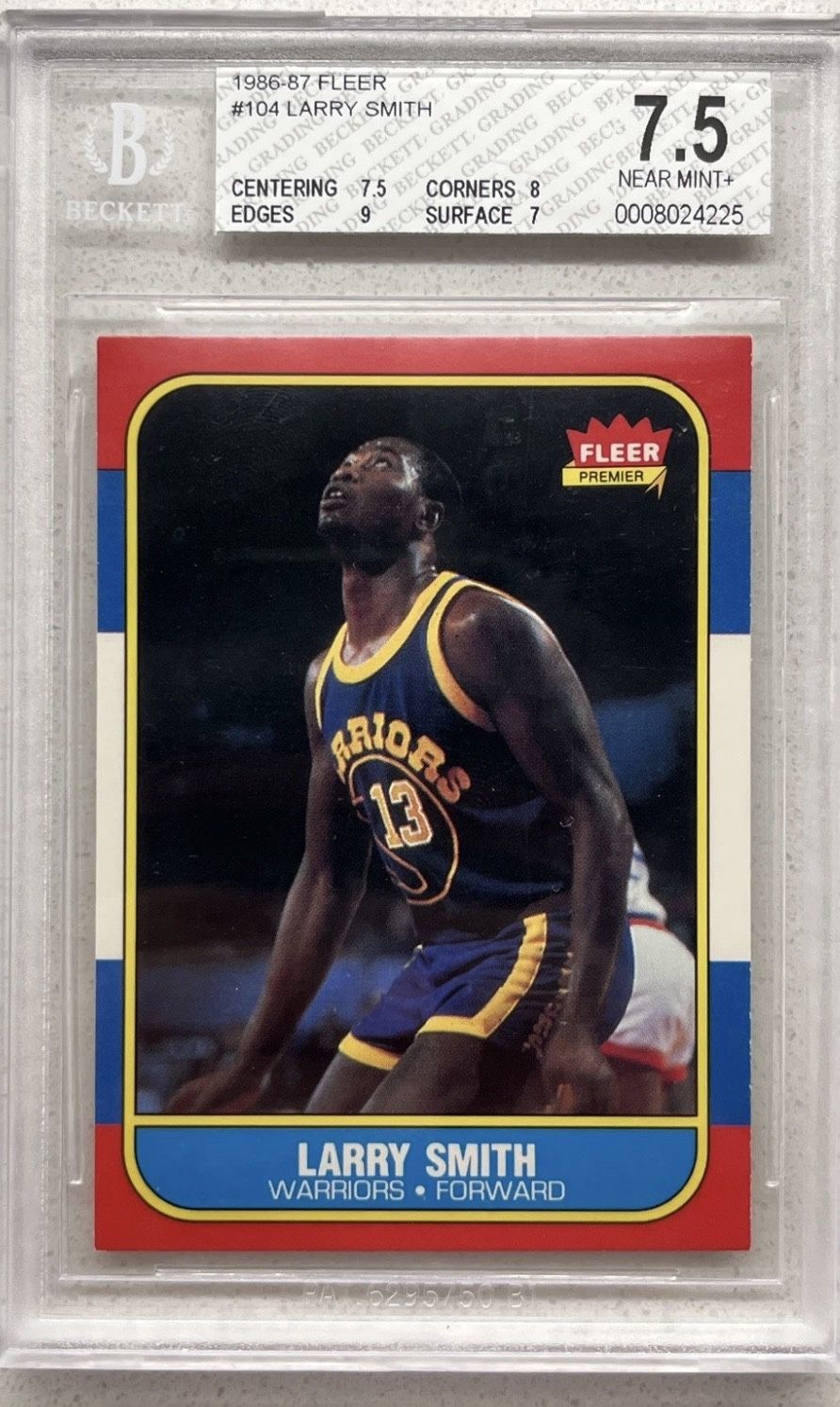 Larry Smith Basketball Card