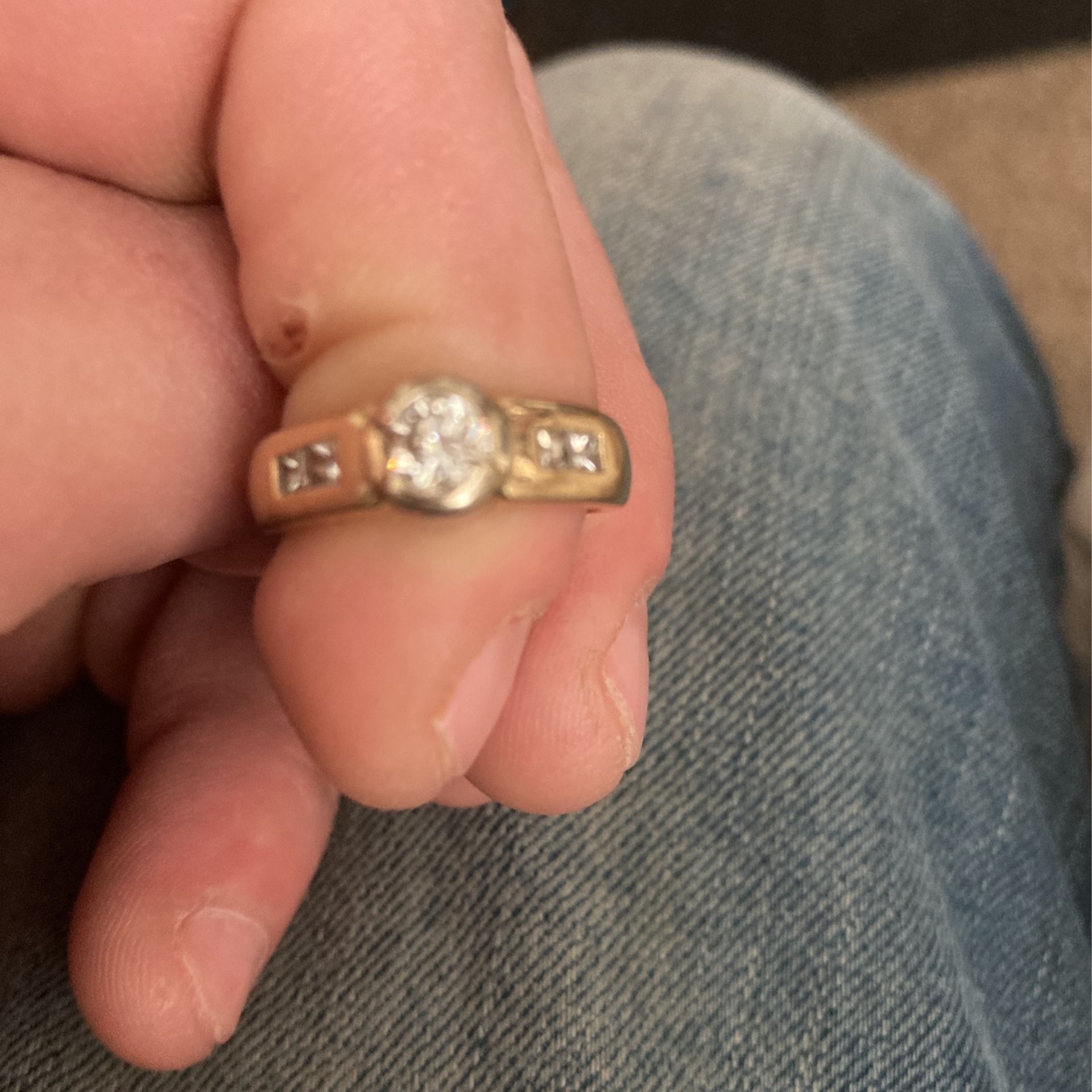 OC tanner 14k Gold 1 K Diamond Ring 