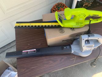 SunJoe Blower and Trimmer