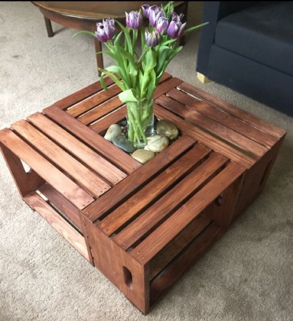 Apple Crate Coffee Table Furniture In Durham Nc Offerup