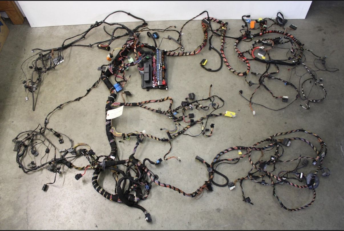 Body Harness/Chassis Harness From 2002 BMW M3 E46 Smg