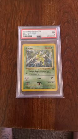 Pokemon Scyther Psa 7
