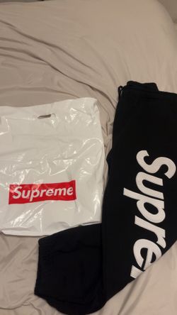 Spreme Satin Sweatpants - Black