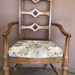 Set of 6 Vintage Dining room Chairs High Back 