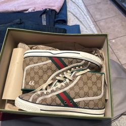 Gucci Tennis 1977 Canvas High Top