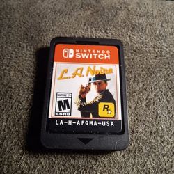 L.A.Noire Nintendo Switch 