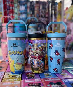 20oz stanley pokemon onepiece spiderman no