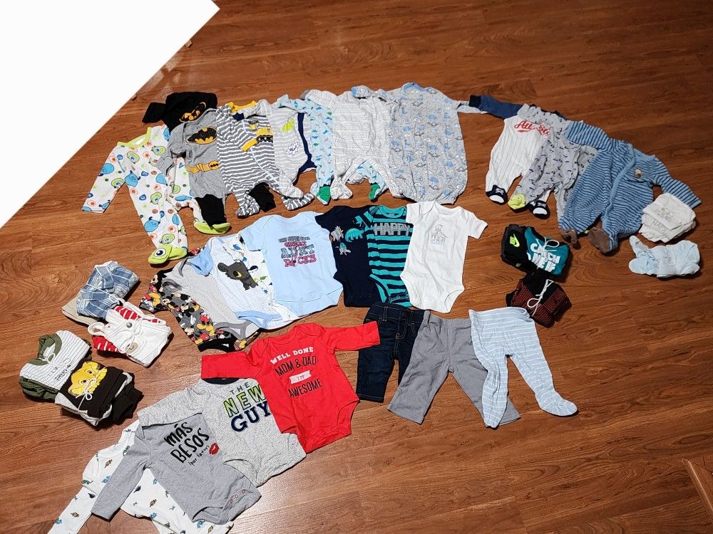 0-3m & 3m Boy Clothes