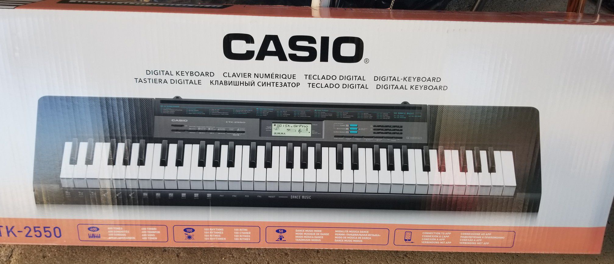 Digital Keyboard Casio with Stand OBO