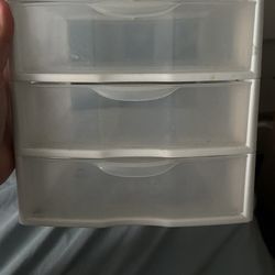 Little plastic drawers