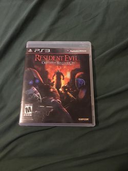 Resident Evil Operation Raccoon City ps3