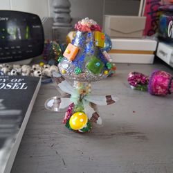 Handmade Mini  Wooden Mushrooms 