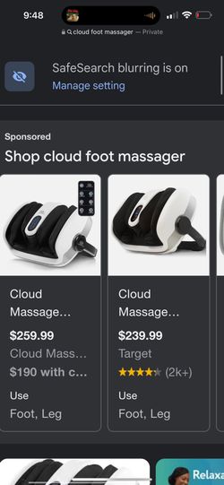 Cloud Foot Massager