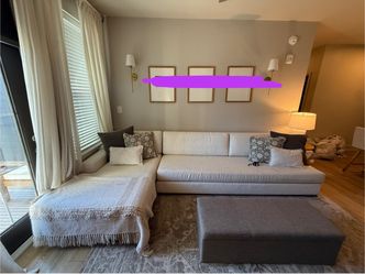 Restoration Hardware Luxury Modular U-Shaped Sectional – 14–15 Ft