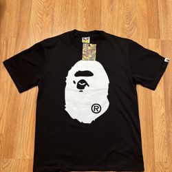 Big head bape tee