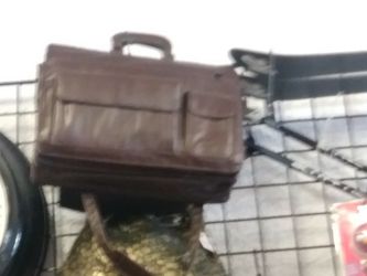 Brown Leather Briefcase Nice