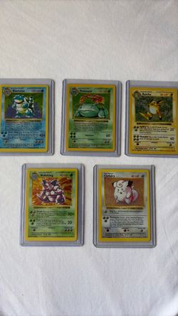 Pokemon cards shadowless