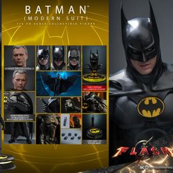 Hot Toys MMS712 Batman (Modern Suit) The Flash Movie 1/6 Figure