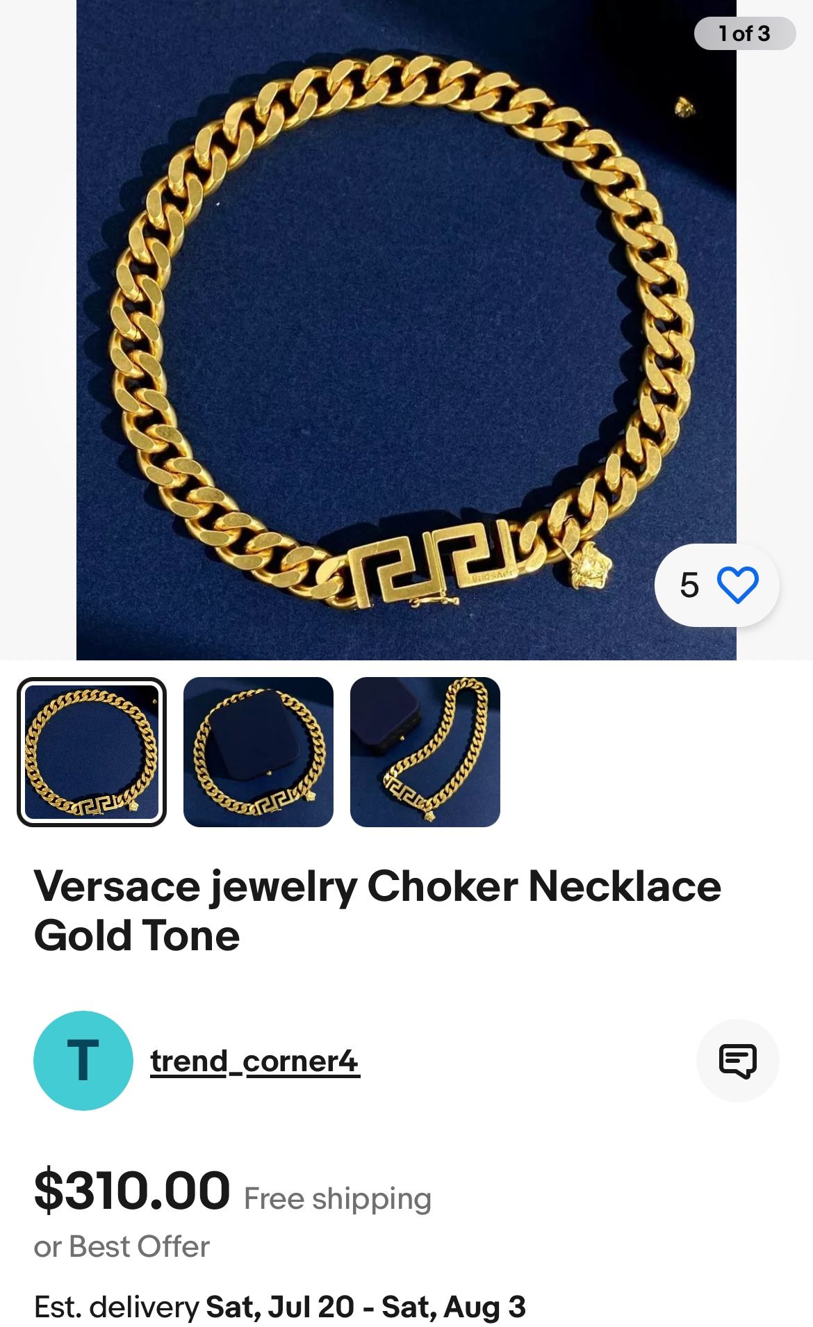 Versace Choker