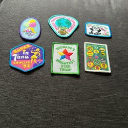Vintage Original Girl Scout Patches 