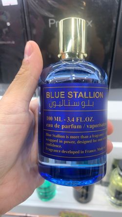 Brand new sealed Blue Stallion Eau de Parfum 100ml