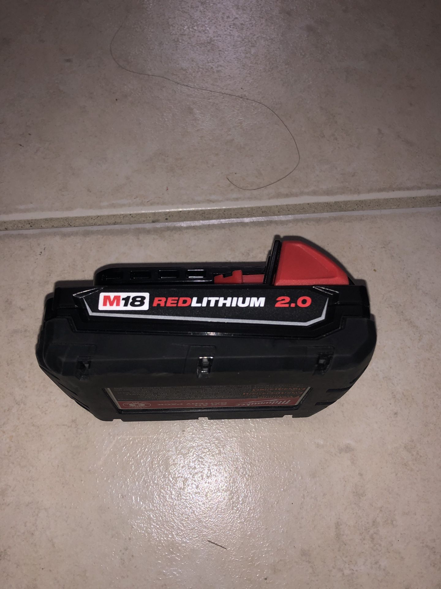 Milwaukee M18 18-Volt Lithium-Ion 2.0 Ah Compact Battery