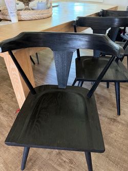 Black McGee and Co Dining Chairs -6