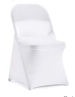 BRAND NEW PARTY CHAIR COVERS WHITE 20pcs