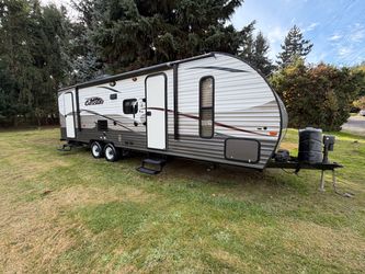 2015 Cascade by Forest River bunkhouse model with super slide