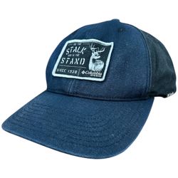 Columbia PHG Navy Blue & Black ( On The Stalk & In The Stand )  Fitted Hat L/XL