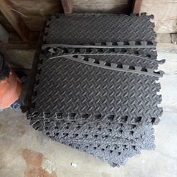 Bed Frames And Chairs And Rubber Flooring 