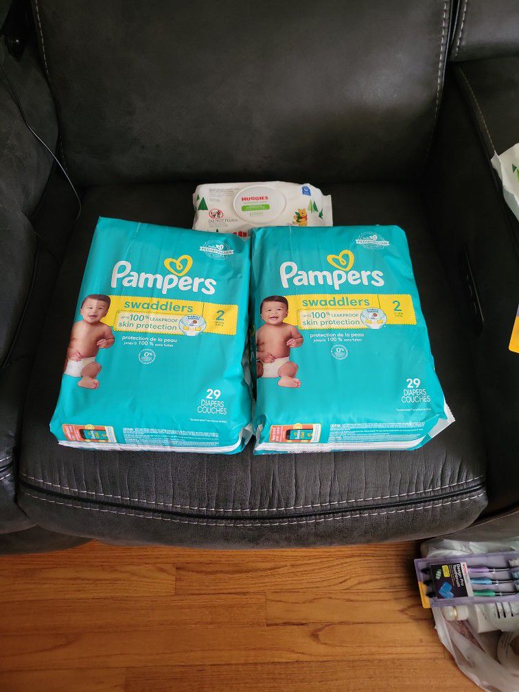 Pampers Swaddlers Size 2 29 Count