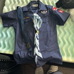 Boy scouts uniform youth medium