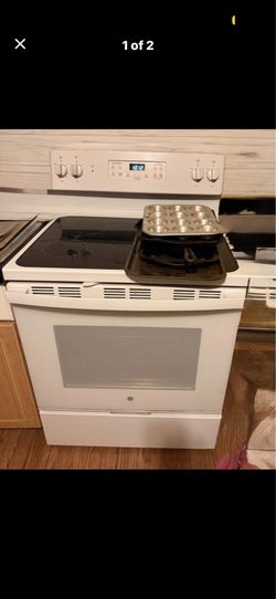 Samsung French doors, refrigerator, and stove
