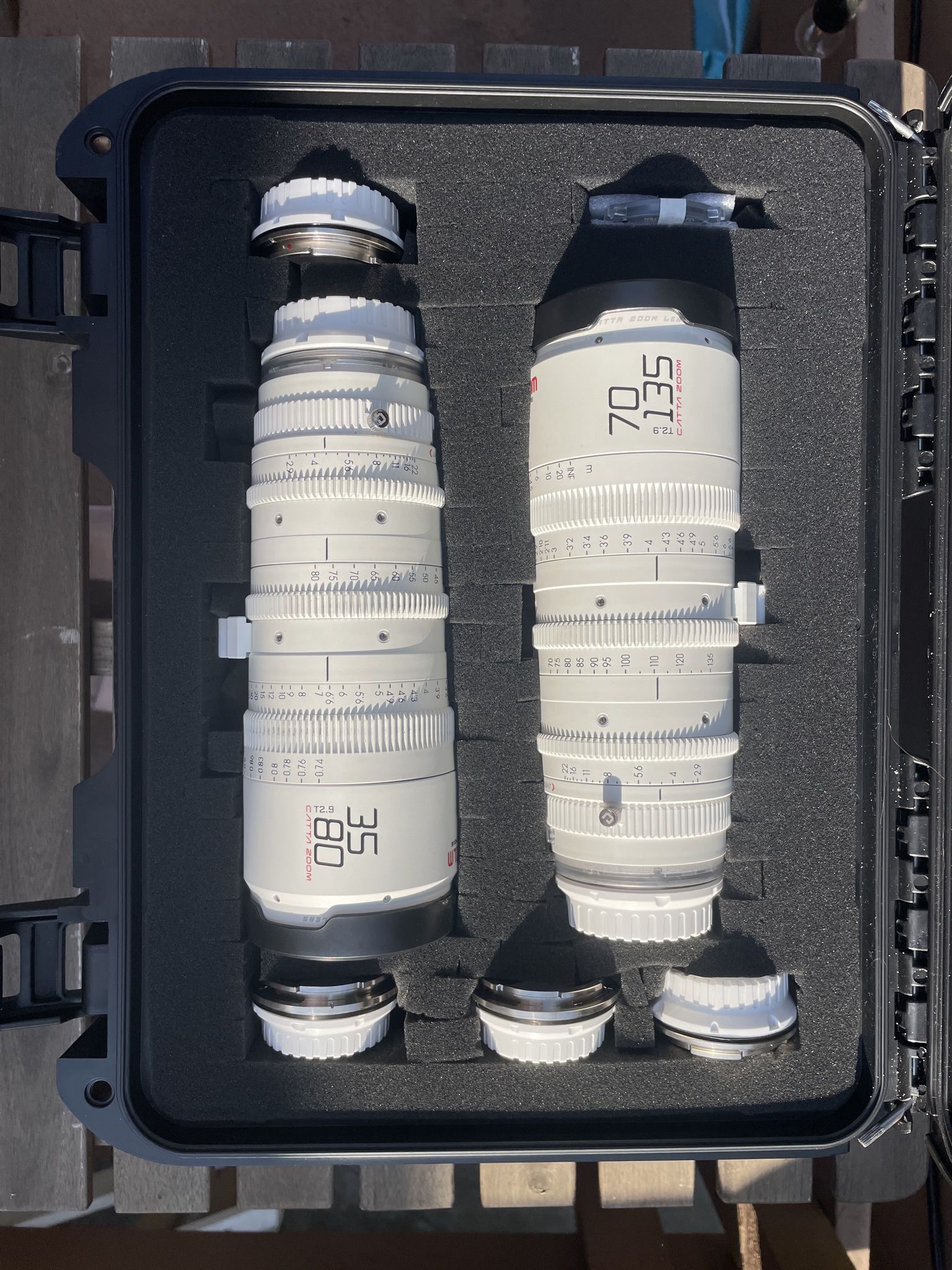 DZOFilm Catta 35 80mm E Mount Cine Zoom Lens (White)