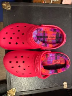 Red Crocs