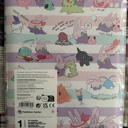 We’re Goomy Zip Binder Pokemon TCG Pokemon Center Exclusive