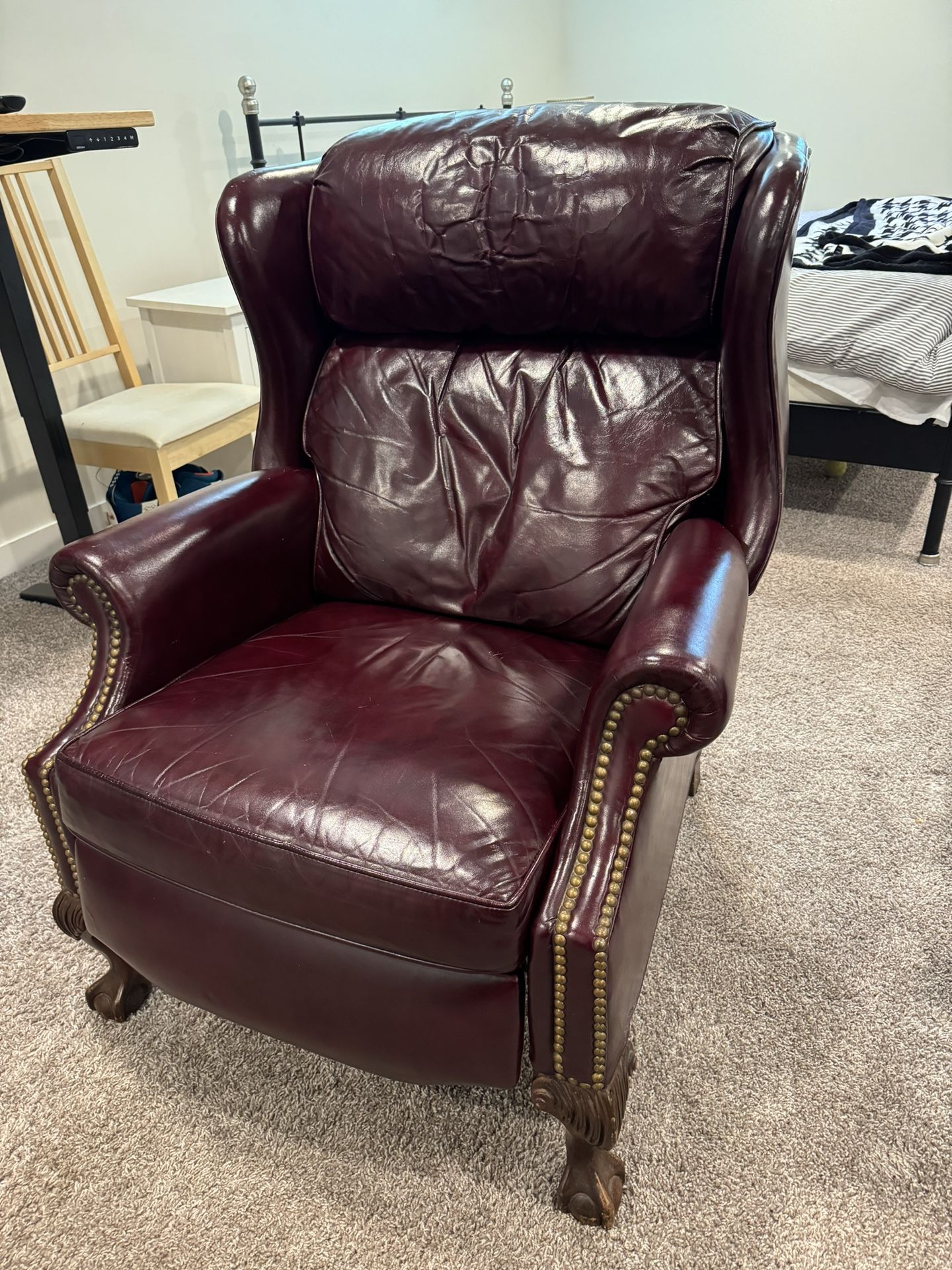 Leather Recliner 