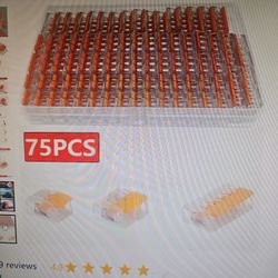 75 Pcs. HEAVY DUTY QUICK CONNEC ELECTRICAL WIRING 