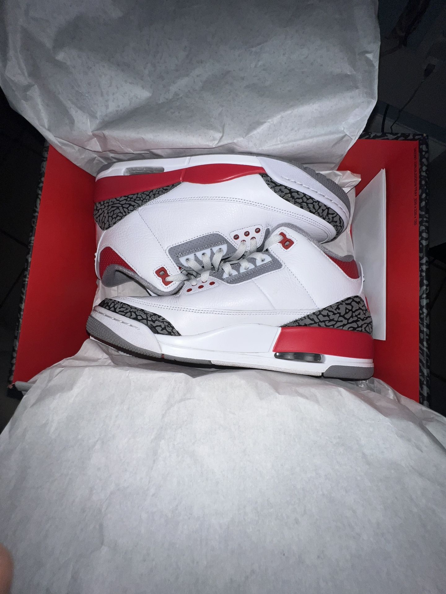 Air Jordan 3 Retro White/fire