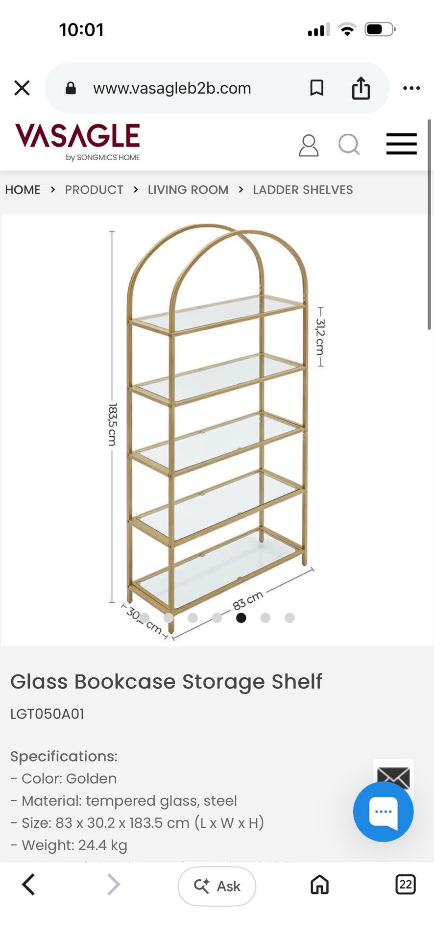 Beautiful shelf