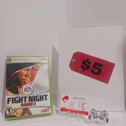 Fight Night Round 3 Microsoft Xbox 360, 2006, EA Sports CIB Game 