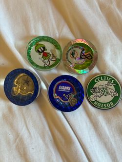 Vintage Sports & Looney Tunes Holographic slammers Lot of 5