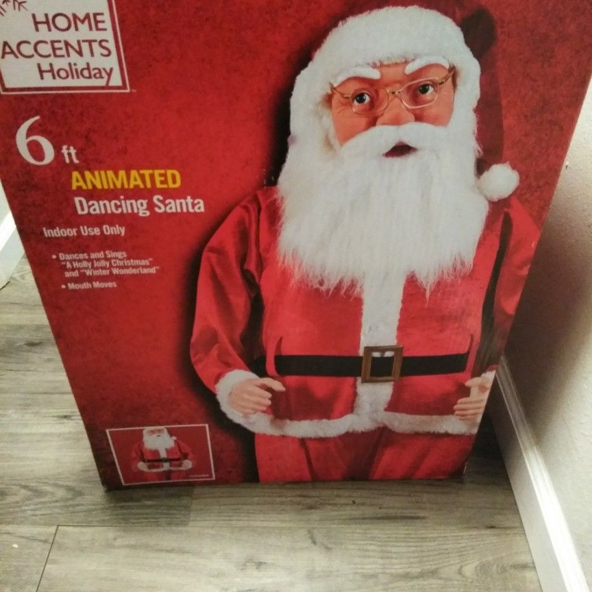 Animated Dancing Santa