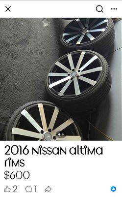 2016 nissan altima rims