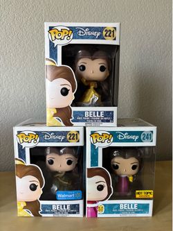 Belle Funko Pop (selling set of 3)
