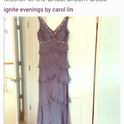 Lavander Ignite Evening Gown By Carol Lin